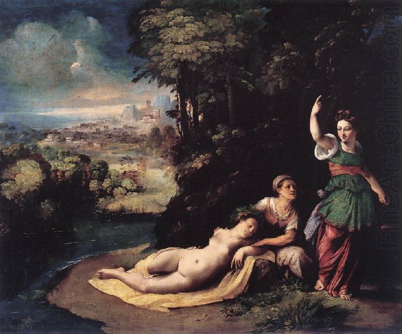 Diana and Calisto dfhg, DOSSI, Dosso